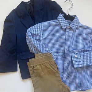 Nautica Baby Boys Jacket, Shirt, Pants Set - Size 24M